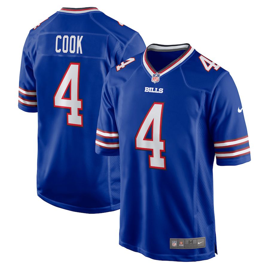 Youth Buffalo Bills #4 James Cook Nike Royal Game Player NFL Jersey->youth nfl jersey->Youth Jersey